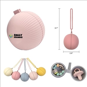 Silicone Baby Pacifier Holder Case